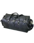 coach leather duffle bag BLACK COLOR