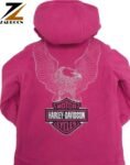 Harley-Davidson Little Boys’ French Terry Zip-Up Hoodie 1