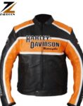 MENS MOTORCYCLE CLASSIC CRUISER LEATHER JACKET 4