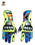 MOTOCYCLE WINTER LEATHER RIDING GLOVES