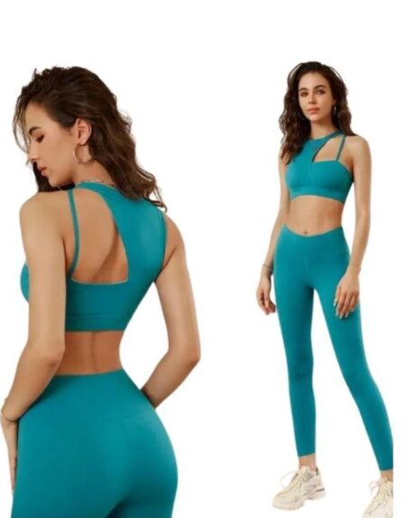 ONE SHOULDER YOGA SEAMLESS SUIT