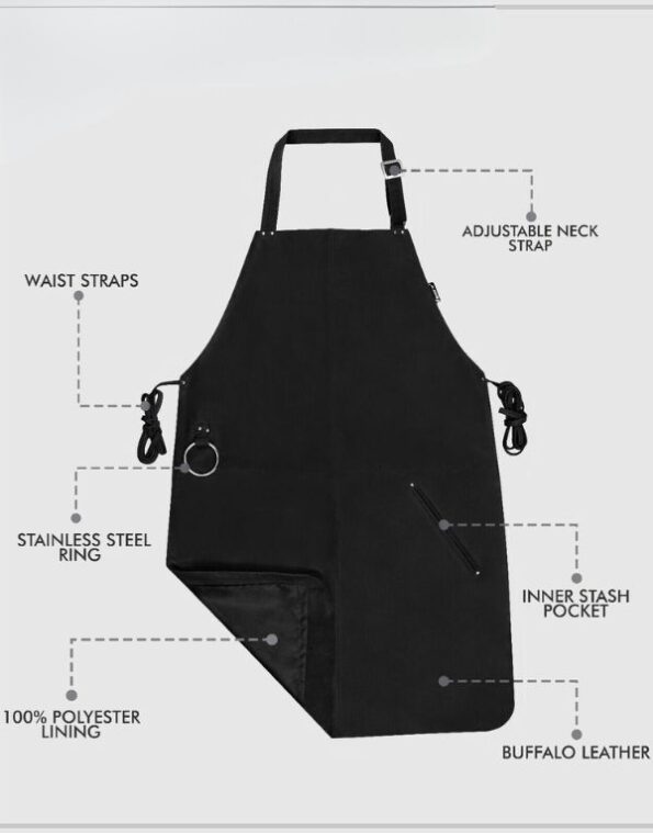 leather apron for uinsex from zarroon