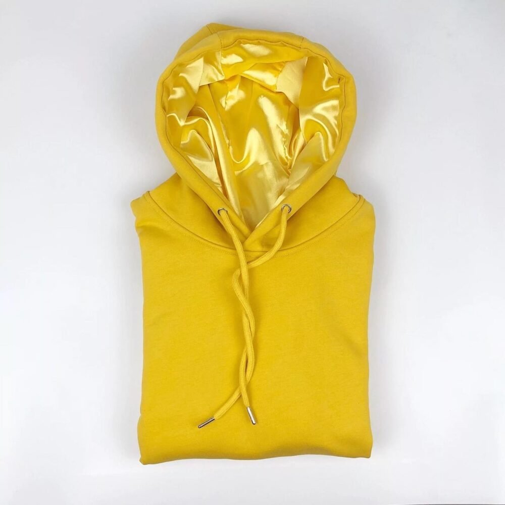 xxxxl Hoodies For Men xxxxl Hoodies For Men in light yellow , banana like colour with strings in the hood