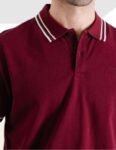 Maroon Breeze Golf Polo Shirt