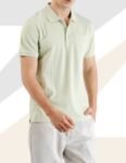 Plain Light Green Polo Shirt