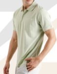 Plain Light Green Polo Shirt