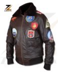 Top Gun Maverick Leather Jacket