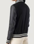 Women’s Savant Black Varsity Jacket