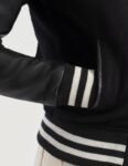 Women’s Savant Black Varsity Jacket